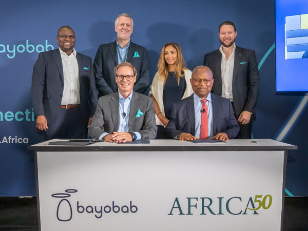 Africa50 and Bayobab in partnership to develop pan-African terrestrial fibre