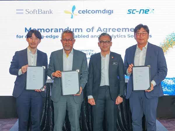 CelcomDigi, Softbank, SC-NEX to create IR4.0 solutions for Malaysia